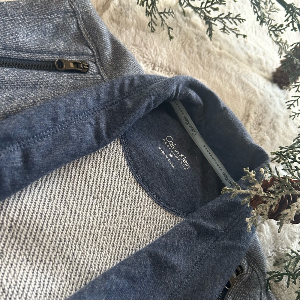 Calvin Klein Performance women's blue sweater vest - Picture 3 of 5